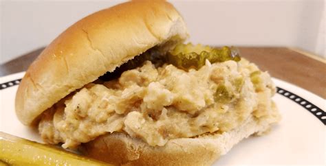 This easy slow cooker recipe cooks chicken so . Sunday Dinner Creamy Chicken Sandwiches | Recipe ...