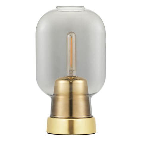 Normann Copenhagen Amp Table Lamp Smoke Brass Pre Used Design Franckly