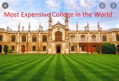 Top 20 Most Expensive Colleges 2021 Edition