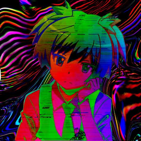 Nagisa Pfp Glitchcore Anime Kidcore Wallpaper Glitch Core