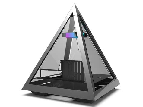 Azza Pyramid 804v Innovative Pc Case With 1 X 120mm Hurricane Ii