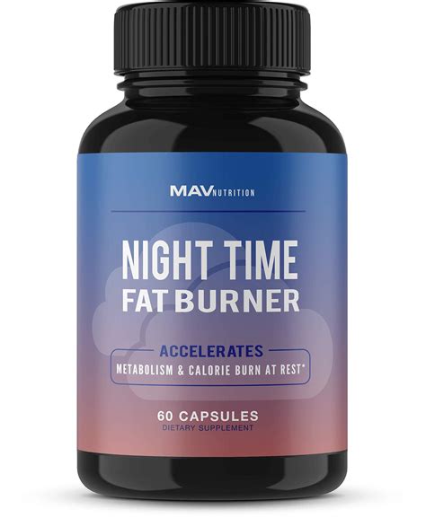 Healthandskingirl Night Time Fat Burner Weight Loss Pills Formulated To Burn Fat And Aid In