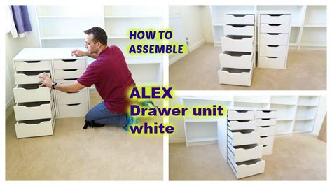Ikea Alex Drawer Unit Wooden Cabinets Vintage