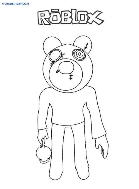 Piggy Tigry Coloring Pages Coloring Pages