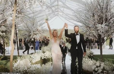 Paulina Gretzky Shares Glimpse Into Dustin Johnson Wedding Vows