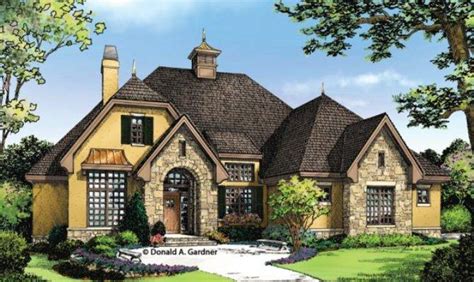 24 Delightful Small French Country Cottage House Plans Jhmrad
