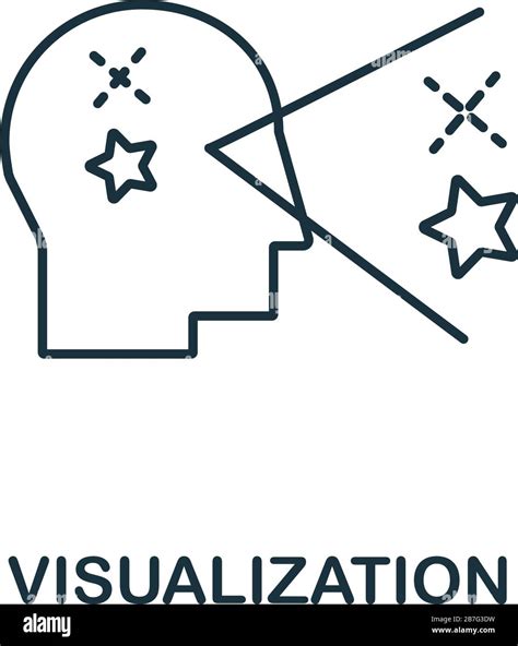 Visualization Icon From Life Skills Collection Simple Line