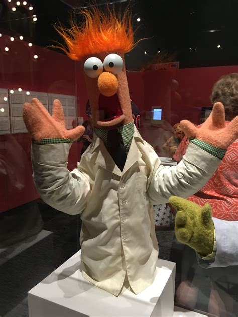 Beaker Puppet From The Henson Exhibit At Cosi Muppets Jim Henson