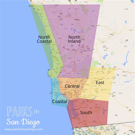 Map Of San Diego State World Map