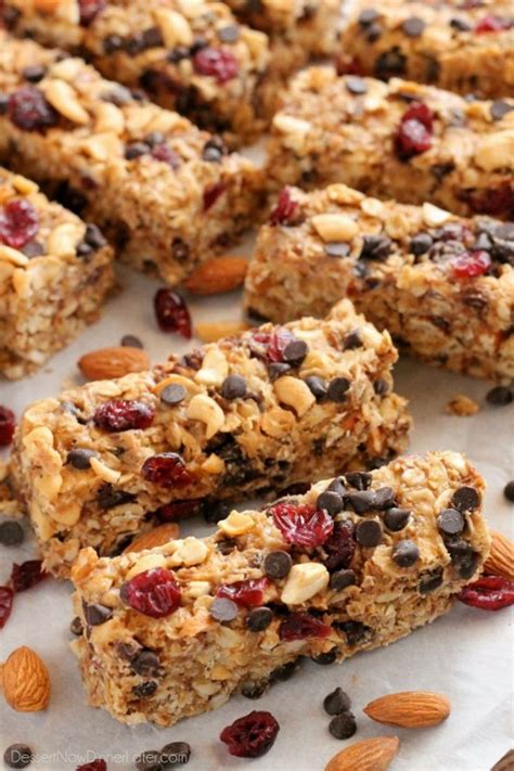 Add the /14 cup of peanut butter, 1/4 cup of honey, and 1/3 cup of maple syrup to make the mixture for the oat cups. Peanut Butter Chocolate Trail Mix Granola Bars - My Recipe ...