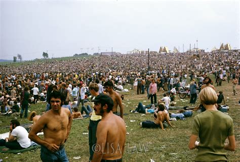 Woodstock Festival Crowd 1969