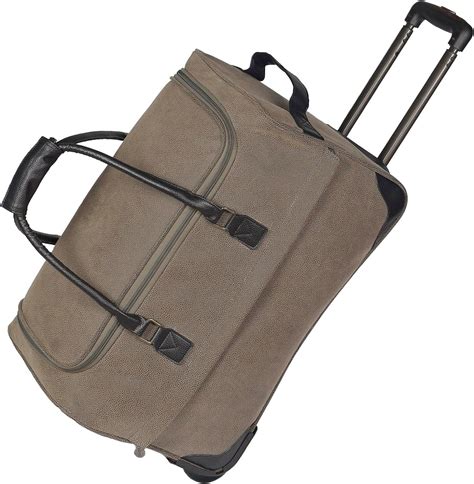 Amazon Com Bellemonde Rolling Duffel Bag Carry On Travel Luggage