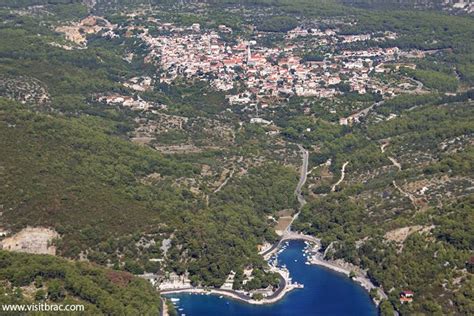 Selca, Island Brač, Croatia | Island Brač Map