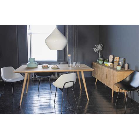 Dining table designs 4 seater. Solid Mango Wood 4-Seater Dining Table L175 in 2020 | 4 ...