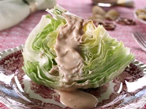 Trishas Wedge Salad With Thousand Island Dressing Recipe Food