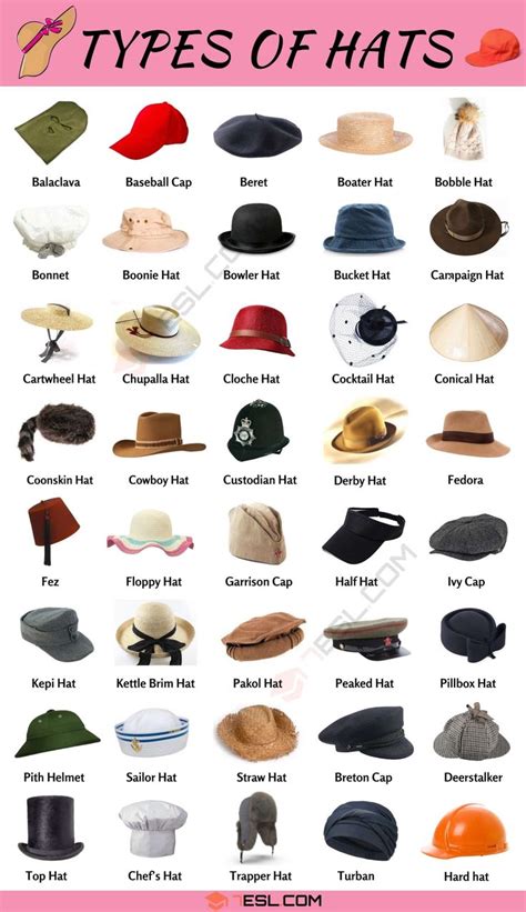 types of hats 55 different hat styles for men and women 7esl different hat styles hat