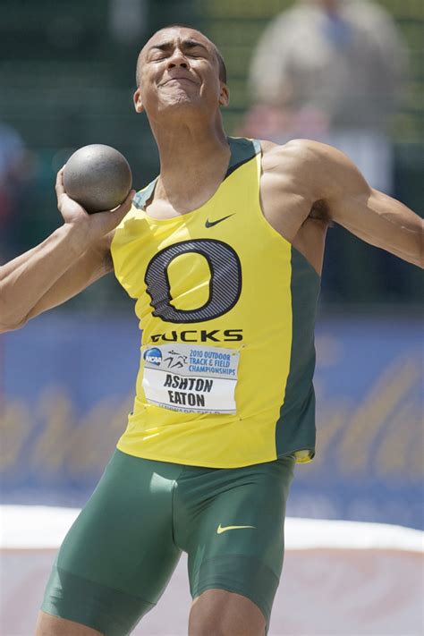 Ncaa Track And Field Championships Ashton Eaton Maintains Lead After