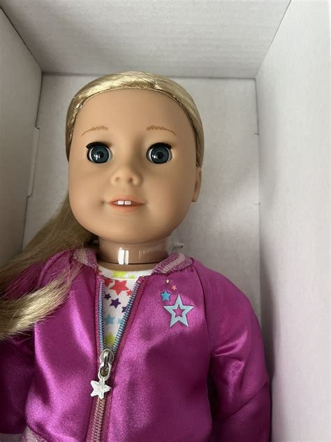 American Girl Truly Me 27 New 18 Doll And Book Blue Eyes Blonde Hair