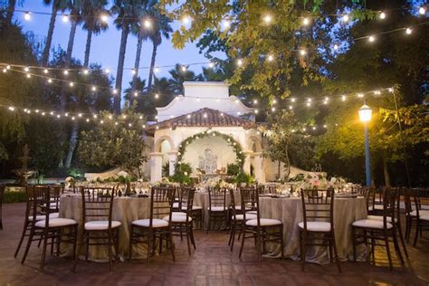 There are few los angeles outdoor wedding venues that boast their own garden terrace complete with a picturesque fountain! 5 Magical Outdoor Lighting Ideas for Garden Weddings