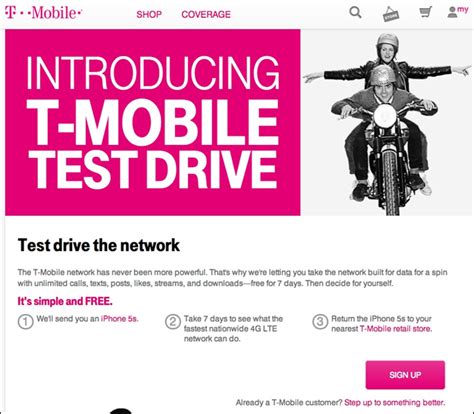 Maybe you would like to learn more about one of these? T-Mobile will loan you an iPhone 5S for a week. Debit card users, beware. - TechBlog