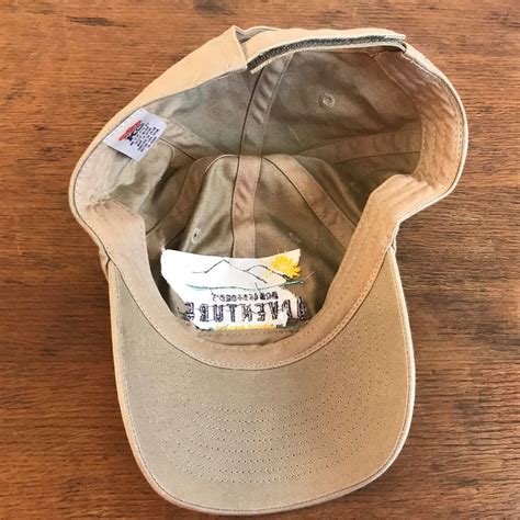 Bob Ledfords Adventure Mobile Homes Tan Cotton Strapback Baseball Cap