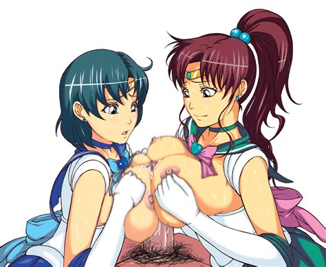 Mizuno Ami Kino Makoto Sailor Mercury And Sailor Jupiter Bishoujo