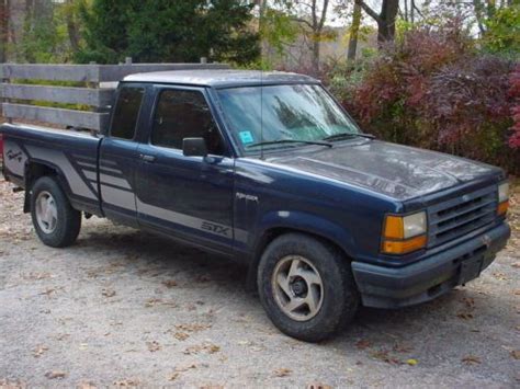 Purchase Used 1992 Ford Ranger 4x4 Pickup Truck 6 Cyl Stx Extended Cab