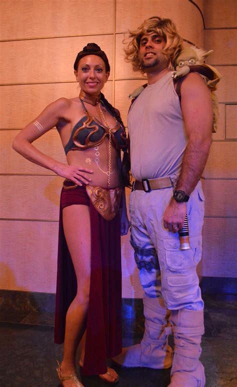Princess Leia Luke Skywalker And Yoda Star Wars Cruise Costumes