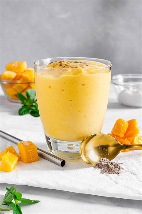 Mango Lassi Super Simple Thick And Creamy Tasty Thrifty Timely