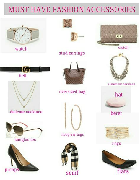 10 MUST HAVE FASHION ACCESSORIES The Glossychic