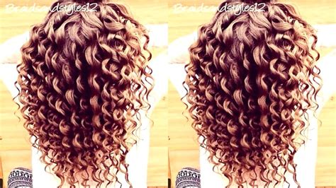 How To Do Spiral Curls Curling Wand Hair Tutorial Braidsandstyles12