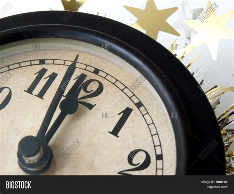 Clock Strikes Midnight Image & Photo (Free Trial) | Bigstock