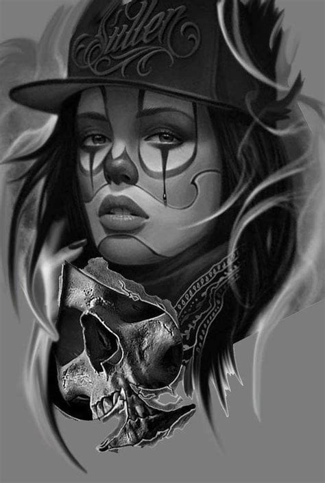 Pin By Zlatka Moljk On Black In 2020 Chicano Art Tattoos Chicano Drawings Chicano Tattoos