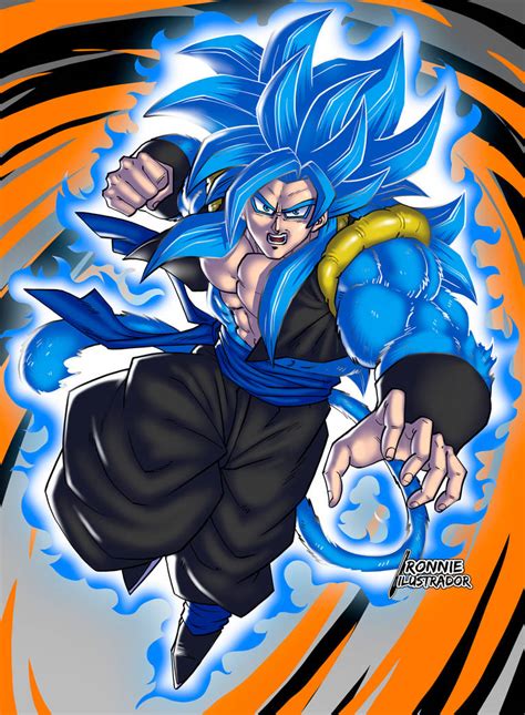 Goku Ssgss With Goku Xeno Ssj4 Fusion By Ronniesolano On Deviantart
