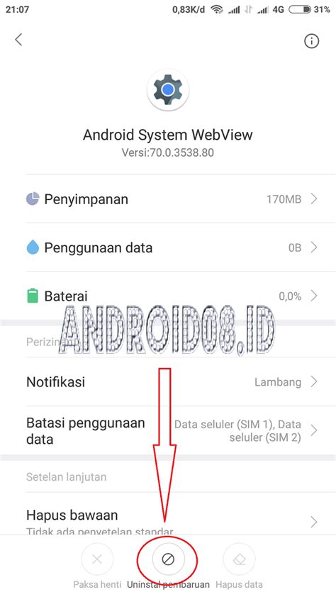 Cara update webview sistem android realme 2021 Mengatasi Android System Webview Tidak Bisa Di Update ...