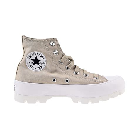 Converse Chuck Taylor All Star Lugged Hi Womens Shoes Papyrus White