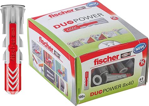 Fischer Duopower 8 X 40 Powerful Universal Plug With Intelligent 2