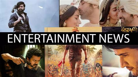 Entertainment Live Updates Read The Latest Tollywood Bollywood News