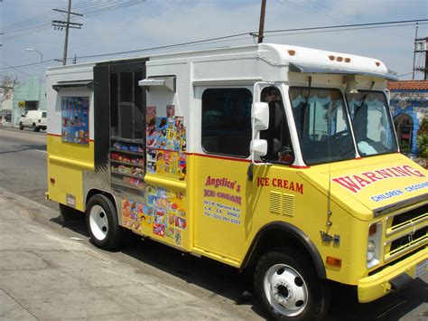 An ice cream truck is like a mobile and specialized food truck. Angelica Ice Cream - 2 | Kareem Carts Commissary ...