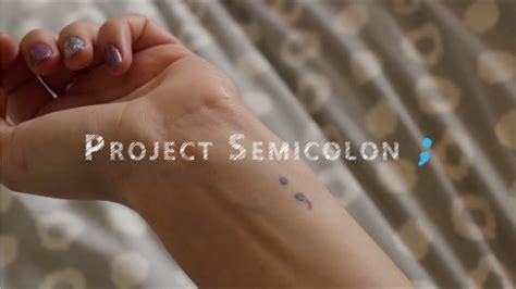 Like other uses of however, this implies a contrast to the previous content, but in a way that makes the contrast sound a little less crucial. Project Semicolon (A Documentary) - YouTube