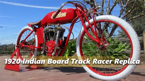 C1920 Indian Board Track Racer Replica Youtube