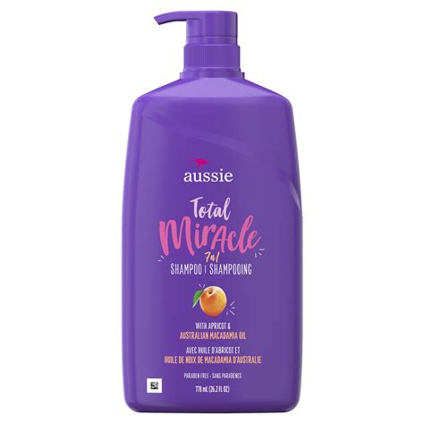 Aussie Total Miracle Shampoo Paraben Free 262 Fl Oz