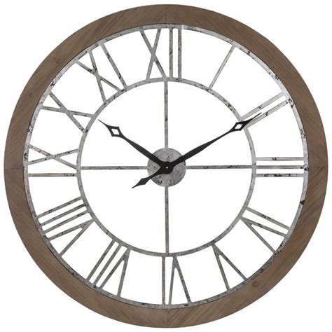 Galvanized Metal Roman Numeral Wall Clock Hobby Lobby 1483775