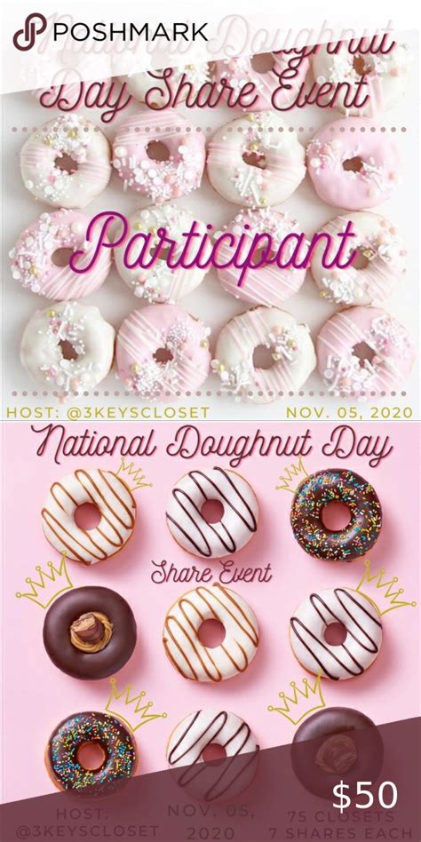 5 🍩🍩national Donut Day Nov 5th 🍩🍩 Share Event National Donut Day