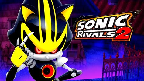 Sonic Rivals 2 Mystic Haunt Zone Act 1 Metal Sonic 30 Vs Shadow