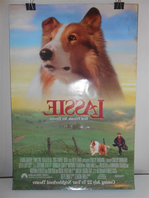 Lassie 1994 Original Double Sided Movie Poster 27x40 Etsy