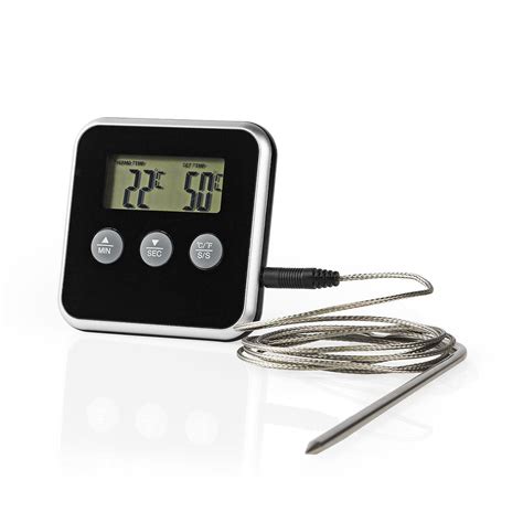 Digital Probe Lcd Meat Thermometer Temperature Cooking Bbq Poultry Food