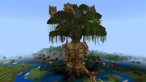 Tree House Tour Album In Comments Minecraft