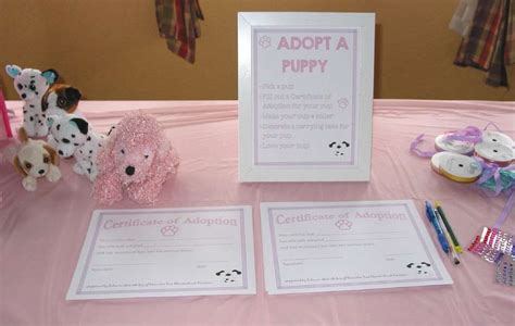 adopt  puppy birthday party ideas photo    catch  party