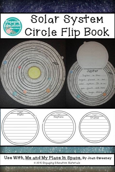 Solar System Circle Flip Book Solar System Activities